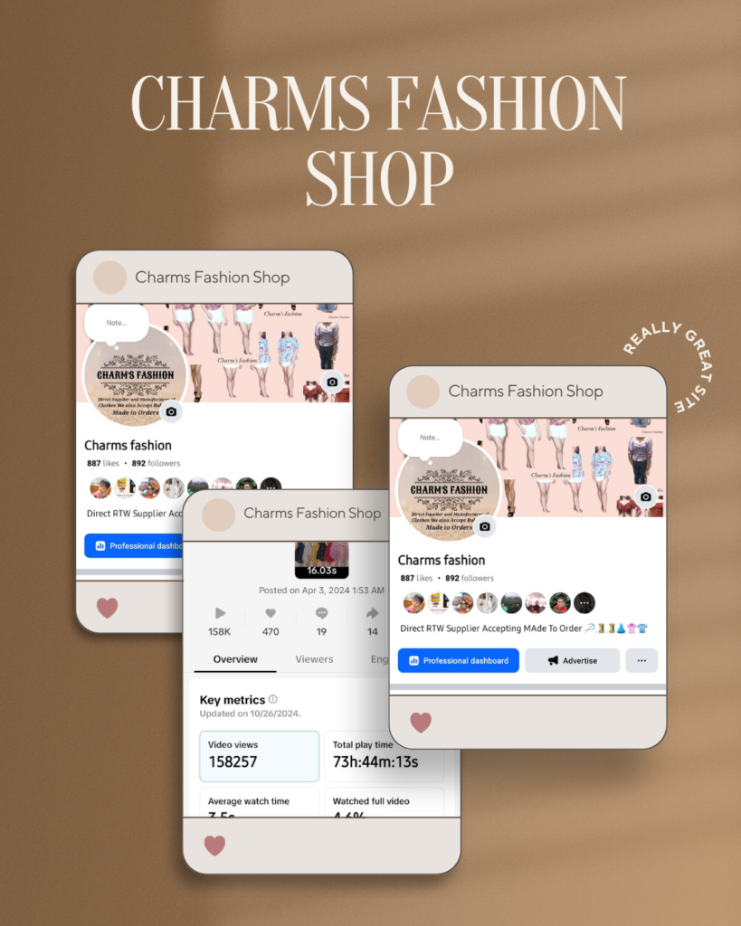 charms fashion shop